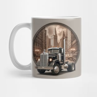 Big Rig Semi Truck 18 Wheeler Mug